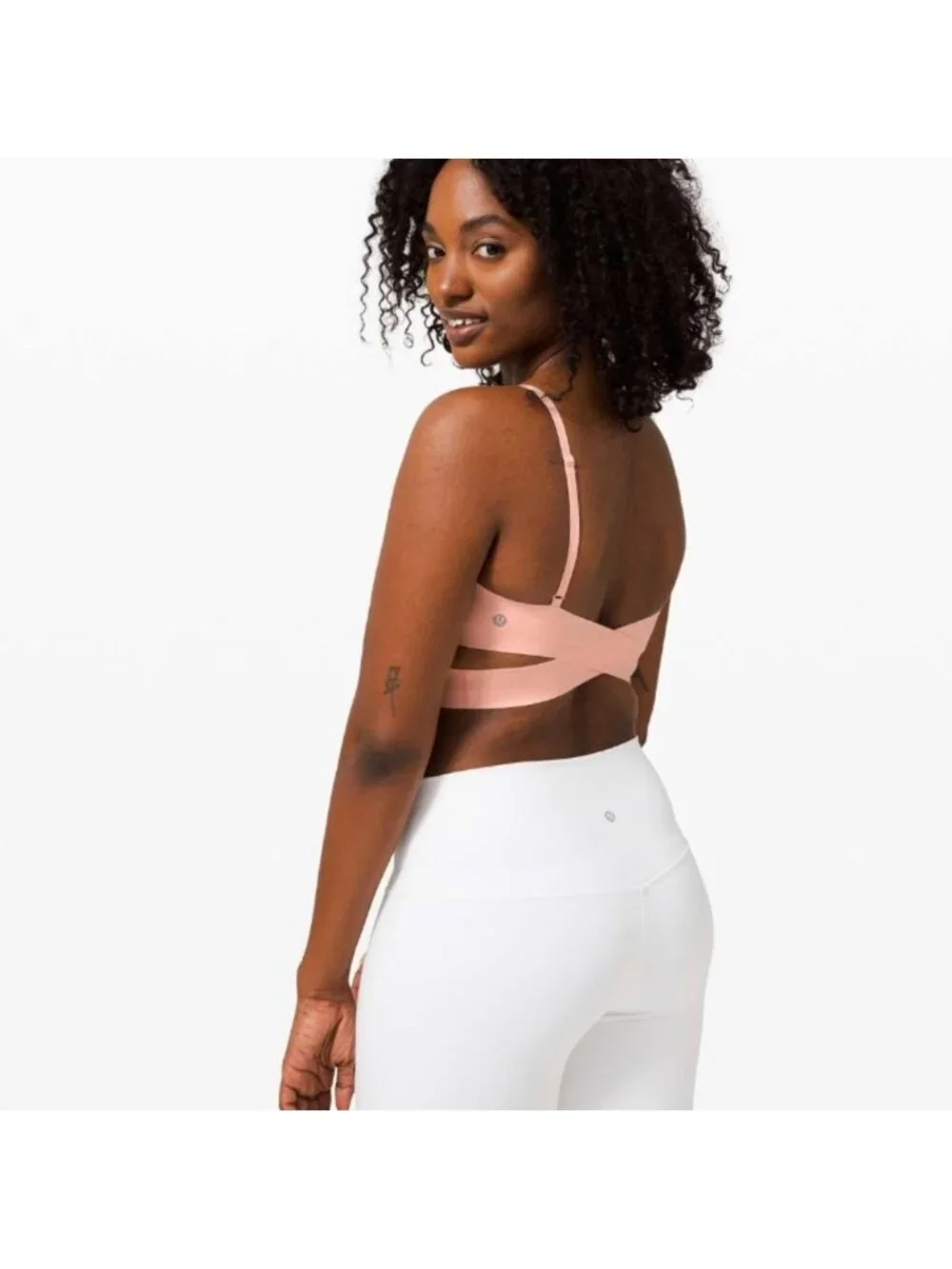 Lululemon Happy Warrior Bra *A/B Cup Ballet Slipper
